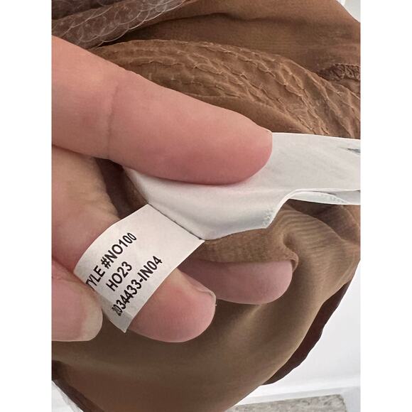 Madewell Sequin High Waisted Midi Pencil Skirt Fallen Timber N0100 Women 0 NWT - Picture 9 of 14